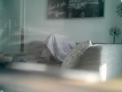 Under a blanket masturbation with my stepsister