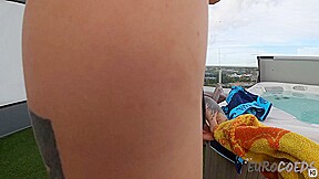 Underwater Jacuzzi Big Brutal Black Dildo Hairy Tattoo teen 18+ Brilla Showering To Climax Rfo