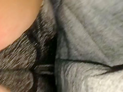 Up skirt with nice booty