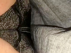 Up skirt with nice booty