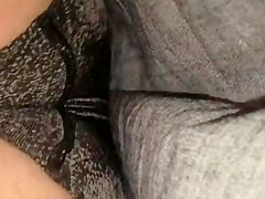 Up skirt with nice booty