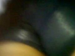 Upskirt Escalator 21 - Black Milf Wearing Long Black Panty