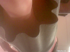 Upskirt of Pink Panties
