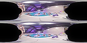 VR Gravure Idols Association Vol 2: Perverted Rampage in the Pool - Asian Teen Schoolgirls Sexy Swimming