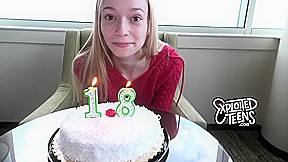 Very Petite Blonde Has Just Turned 18 And Is Making Her Porn Debut