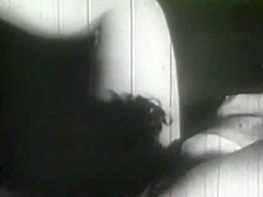 Vintage Old Time Couple Fuck On Their Couch
