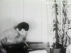 Vintage Old Time Couple Fuck On Their Couch