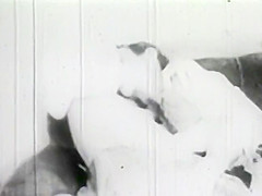Vintage Old Time Couple Fuck On Their Couch