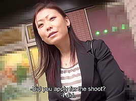 Voluptuous Japanese MILF naked car ride and outdoor sex