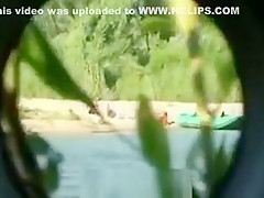 Voyeuring My Nudist Step mother And Lover