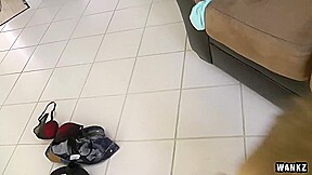WANKZ- Avril Hall Starts Gagging on Cock