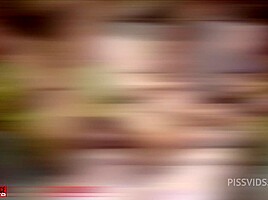 (WET) Alicia's Italian holidays, first gang bang treatment and Pee, DP, rough ATM, Swallow - PissVids
