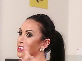 Wacky Sex Kitten Gets Jizz Load On Her Face Sucking All The