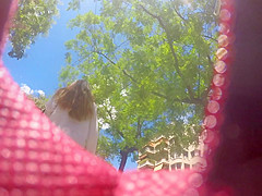 Walking on the upskirt