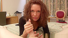 Wanking mature brit tugs and spanks dick