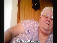 Webcam Show From Bbw Granny