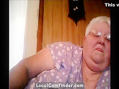 Webcam Show From Bbw Granny