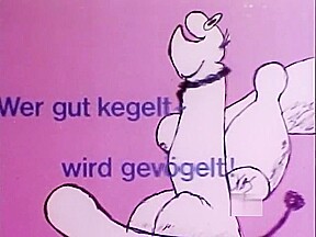 Wer gut Kegelt wird gevogelt