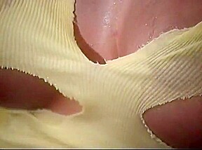 Wet Sandra Scream shows her big tits and ass