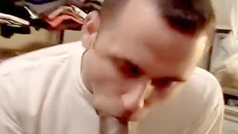 White Boy Sucking Big Double Extra Size Black Cock POV