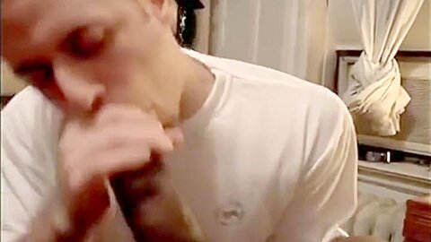 White Boy Sucking Big Double Extra Size Black Cock POV