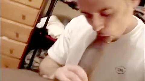 White Boy Sucking Big Double Extra Size Black Cock POV