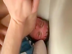 White Dude Getting Filled With His First Black Cock
