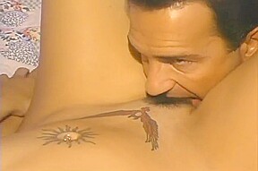 White Man Licking Juicy Melons Of White Slut Bash On Bed