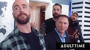 Whitney Wright - Receives Massive Bukkake Facial During Accidental Airport Gangbang!