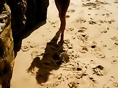 Wicked doggy style ramming on the beach