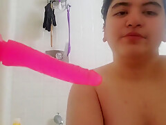 Wife Waits For Husband  Sucks On Dildo And Fucks Wet Pussy (close Up)