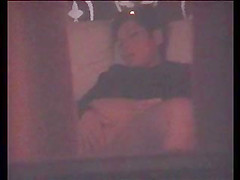 Window : Masturbation on sofa