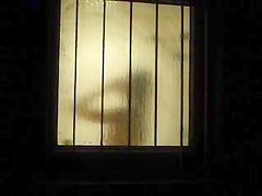 Window - spied young german teeny in Shower 2-3