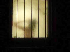 Window - spied young german teeny in Shower 2-3
