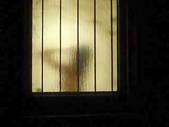 Window - spied young german teeny in Shower 2-3