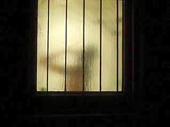 Window - spied young german teeny in Shower 2-3