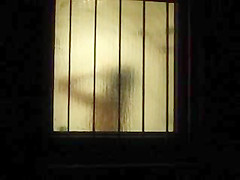 Window - spied young german teeny in Shower 2-3