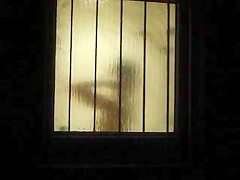 Window - spied young german teeny in Shower 2-3