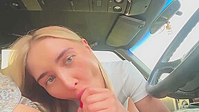 Winona Riley Sucked Dick In A Car