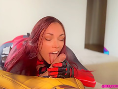 Wolverine In Deadpool  Superhero Fuck With Octokuro Model