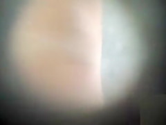 Woman gets spied on while taking a quick shower