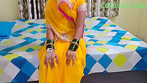Yellow Saree Blouse Petticoat Maz A Gaya Komal Mam
