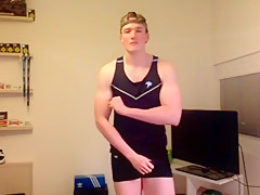 Young Athlete After Practice