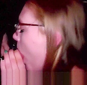 Young Blonde Real Gloryhole