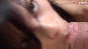 Young amateur japanese sucks dick POV