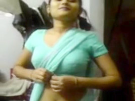 Youthful Indian Cutie On Display