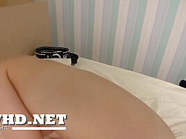 Yuri Hyuga delivers an Asian oral performance in a threesome scenario