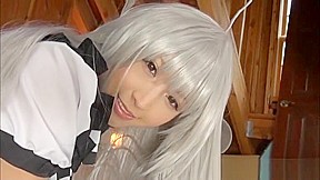 Yuuki Itano naughty Asian teen 18+ in cosplay costume is fucked