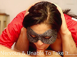 Zoody Levels Up Her Facefucking! Amateur Indian teen 18+ Throat Pie! She Improves Her Deepthroat Blowjob