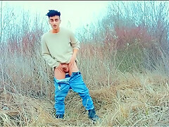 [abx][2][859] - Twink Squeezes Balls And Ruins Own Orgasm With